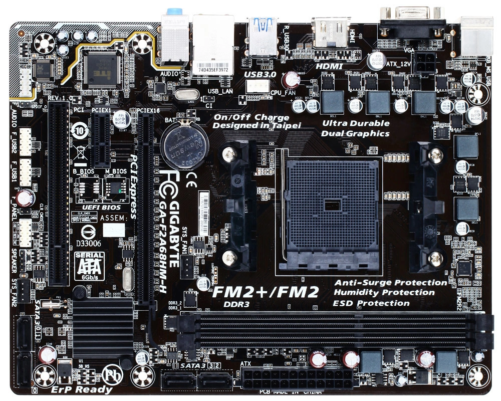 Gigabyte GA-F2A68HM-H Motherboard-1