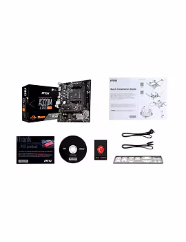 MSI A320M-A PRO MAX AMD AM4 Socket m-ATX Motherboard for Ryzen 1st 2nd 3rd Gen A-Series Athlon X4 Desktop Processors-5-sm