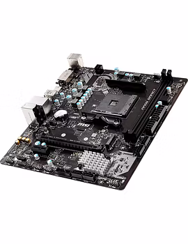 MSI A320M-A PRO MAX AMD AM4 Socket m-ATX Motherboard for Ryzen 1st 2nd 3rd Gen A-Series Athlon X4 Desktop Processors-3-sm