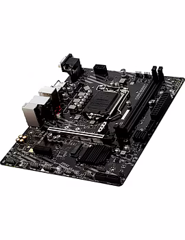 MSI H410M PRO-VH mATX Motherboard (10th Gen Intel Core, LGA 1200 Socket, DDR4, USB 3.2 Gen 1, Intel Gigabit LAN, VGA/HDMI)-3-sm