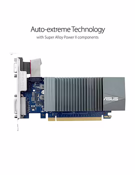 Asus GeForce GT 710 2GB GDDR5 HDMI VGA DVI Graphics Card Graphic Cards GT710-SL-2GD5-CSM-1-sm