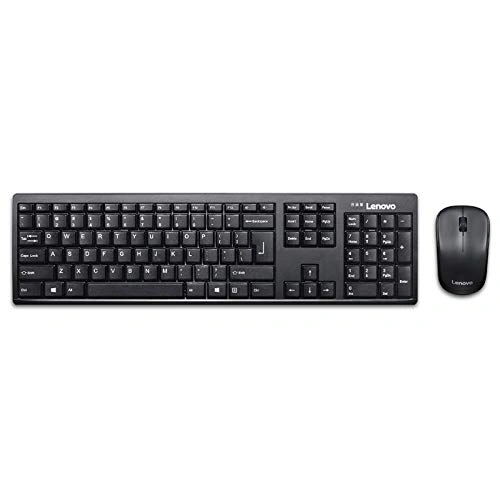 Lenovo 100 Wireless Keyboard &amp; Mouse Combo, GX30L66303-1