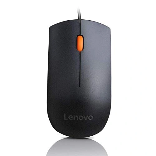 Lenovo 300 Wired Keyboard and Mouse Combo (Black)-3