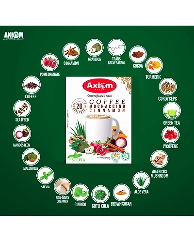 AXIOM NATUR COFFEE MOCHACCINO CINNAMON 20in1-1