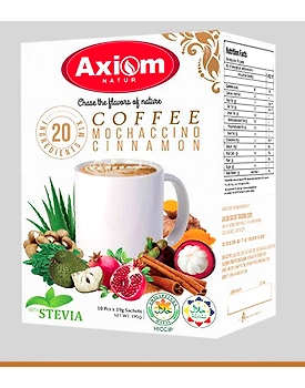 AXIOM NATUR COFFEE MOCHACCINO CINNAMON 20in1