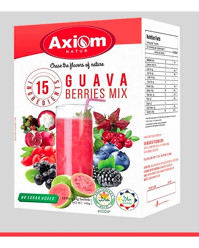AXIOM NATUR GUAVA BERRIES MIX 15 in 1-AxiomNaturGuavaJuice