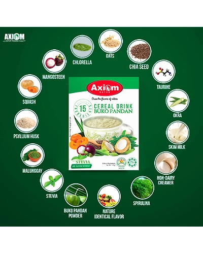 AXIOM NATUR CEREAL DRINK BUKO PANDAN 15in1-1
