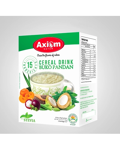 AXIOM NATUR CEREAL DRINK BUKO PANDAN 15in1-AxiomNaturCerealDrink