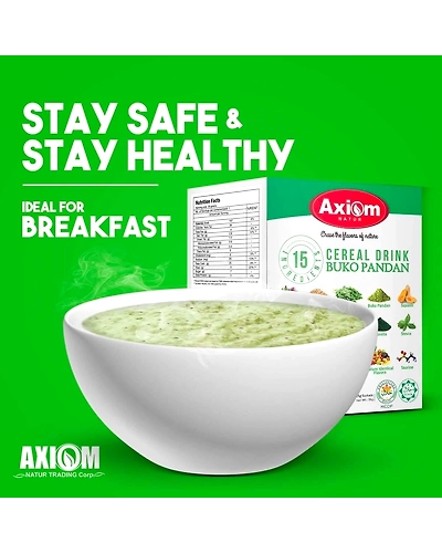 AXIOM NATUR CEREAL DRINK BUKO PANDAN 15in1-2