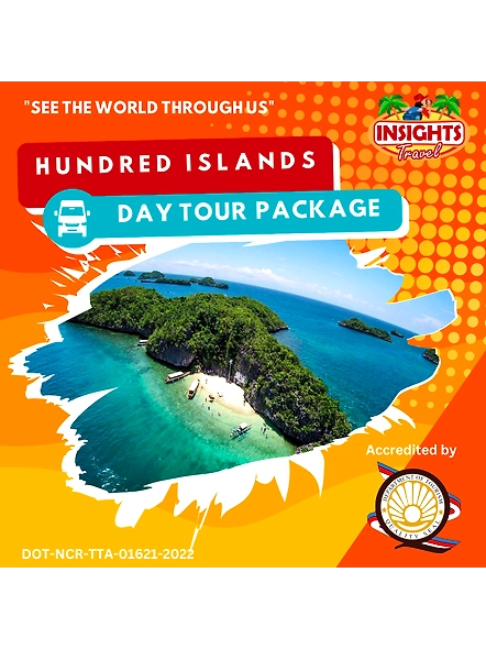 HUNDRED ISLAND BOLINAO DAY TOUR PACKAGE - | INSIGHTS TRAVEL & TOURS