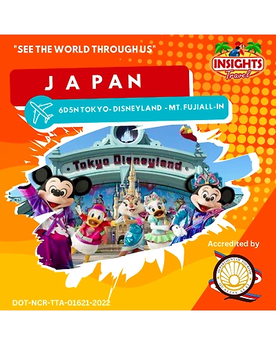 6D5N Tokyo - Disneyland - Mt. Fuji ALL-IN Package-ATTIC_TKY_DSNY_6D5N