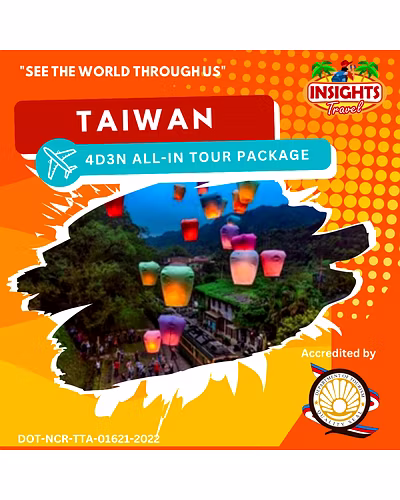 4D3N LEISURE TAIWAN ALL-IN PACKAGE-LEISURE_TAIWAN_4D3N