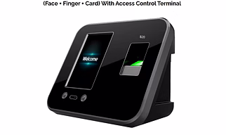 B20 Face Time Attendance System Access control System
