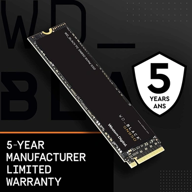 Western Digital WD SN850 1TB  NVME PCIe Gen 4 SSD read speed 7000MB/s write speed 5300MB/s Gaming Content Creators  Black-2