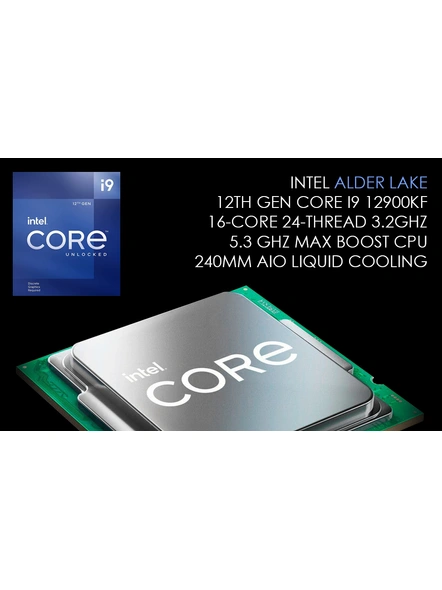 Intel Core i9-12900KF - Core i9 12th Gen Alder Lake 16-Core (8P+8E) 3.2 GHz  LGA 1700 125W Desktop Processor - BX8071512900KF | RAVIRAJ Technologies