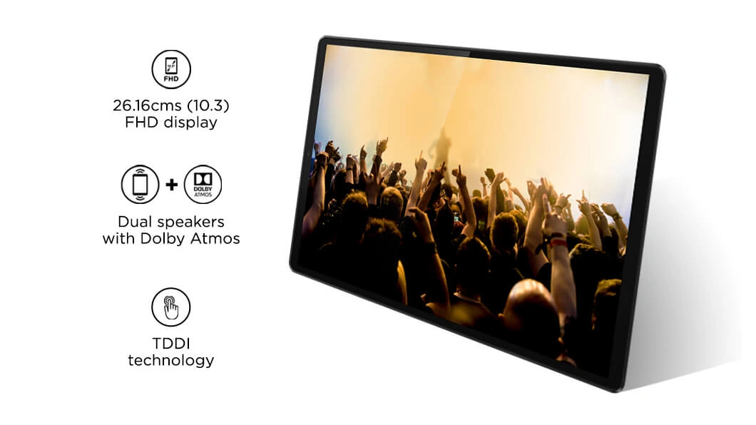 Lenovo Tab M10 (2nd Gen) WiFi + 4G Android Tablet (Android 9.0 Pie, MediaTek Helio P22T, 26.16cm (10.1 Inches), 4GB RAM, 128GB ROM, ZA8J0003IN, Platinum Grey ZA6R0004IN-3