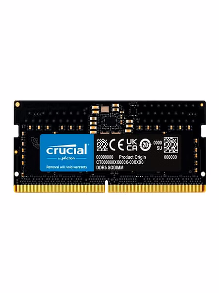 Crucial 8GB 4800MHz CL40 DDR5 Laptop RAM - Enhance Your Laptop Performance-CT8G48C40S5