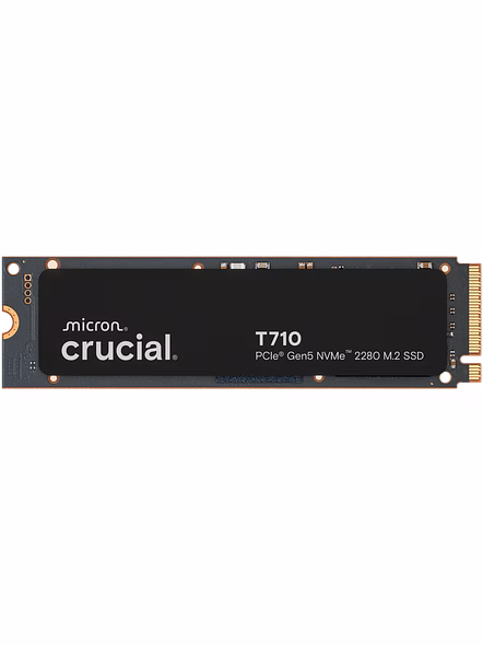Crucial T710 4TB PCIe Gen5 NVMe 2280 M.2 SSD-CT4000T710SSD8