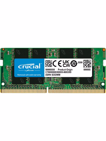 Crucial 32GB DDR4-2666 SODIMM Memory Module-CT32G4SFD8266