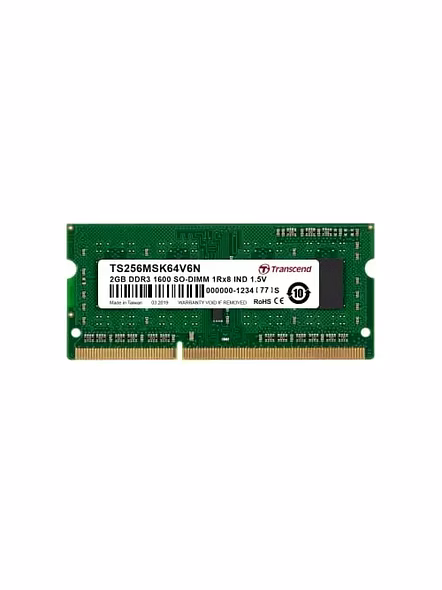 DDR3-1600 Unbuffered SO-DIMM TS256MSK64W6N RAM Module-TS256MSK64W6N