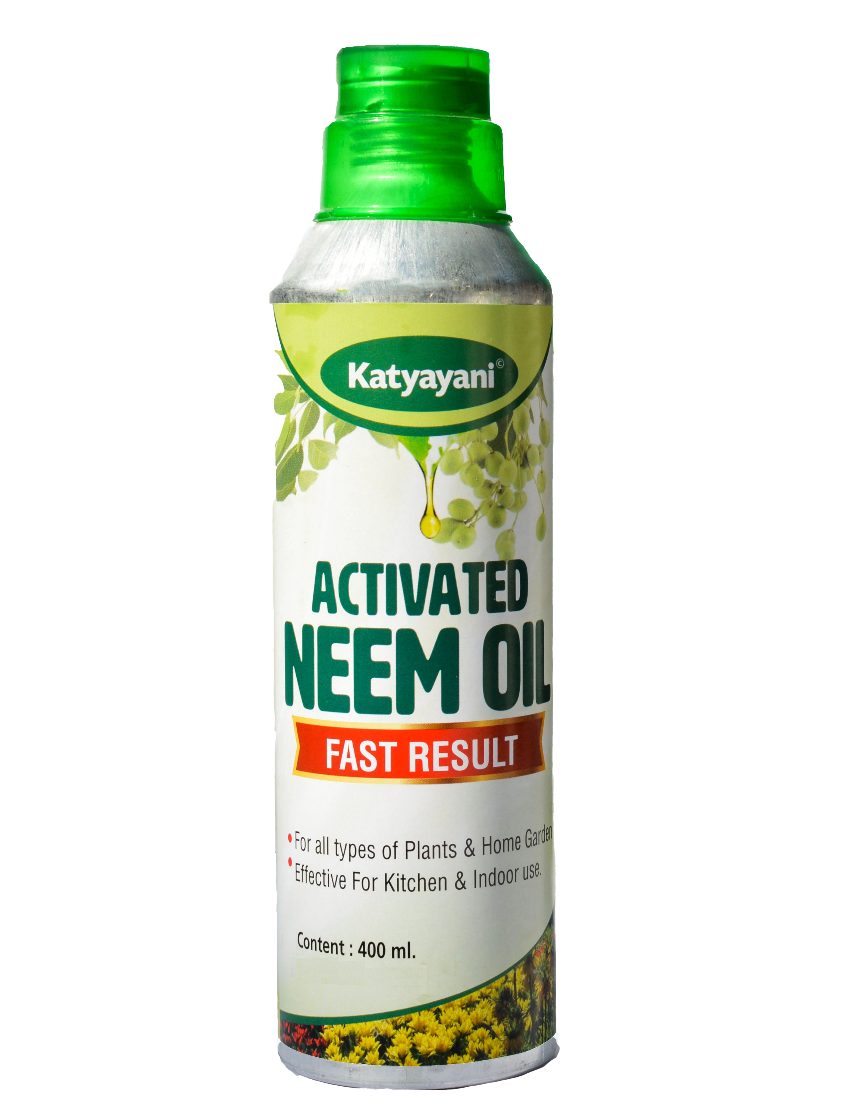 Katyayani Activated Neem Oil for Plants Garden Kitchen Insect Spray Pest Control Organic Azadirachtin Pesticide Fast Results-11375982
