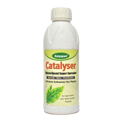 Katyayani Catalyser Silicon Spreader Super Best for all Plants Home Garden Agriculture Use New generation multi action Penetrator Adjuvant Spreading & Wetting Agent Rainfastener