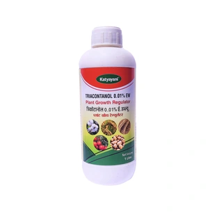 Katyayani Triacontanol 0.1 % EW Plant Growth Regulator for all Plants and Home Garden Improves Quality with Yield Of Fruits & vegetables Non Toxic PGR