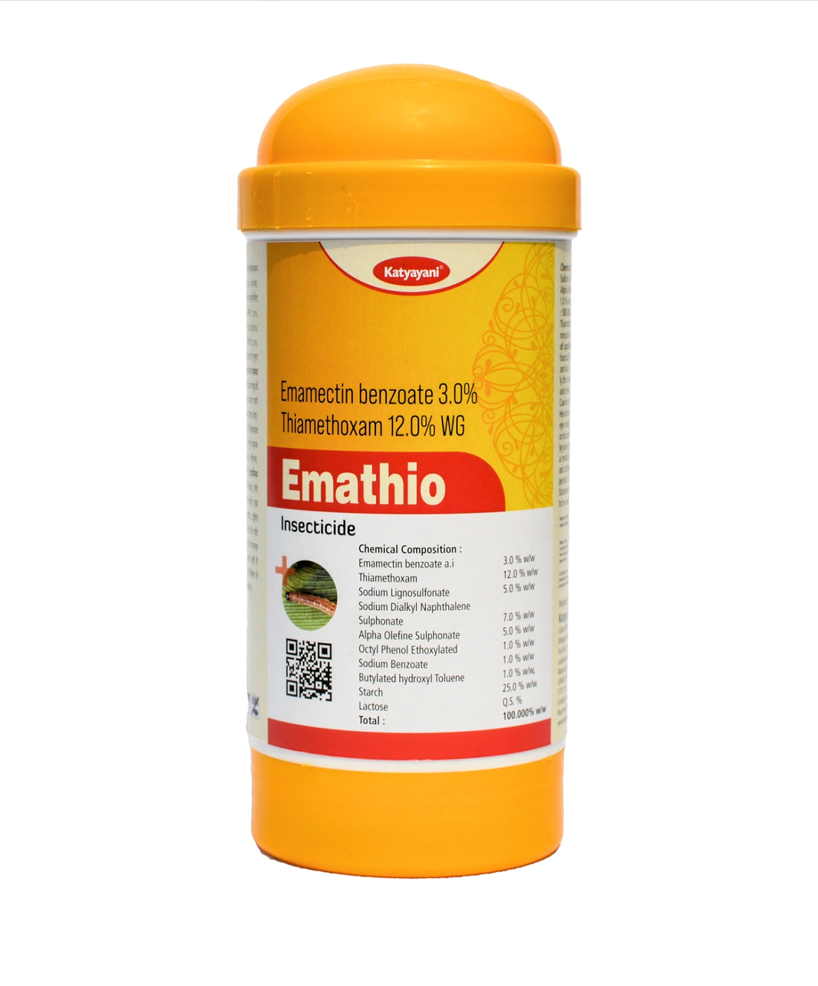 Katyayani EMATHIO EMAMECTIN BENZOATE 3% THIAMETHOXAM 12% SG Quick Action Insecticide for Plants &amp; Home Garden Excellent control of Lepidopteran pests &amp; sucking pests like Unique Combination Product-11376370