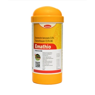 Katyayani EMATHIO EMAMECTIN BENZOATE 3% THIAMETHOXAM 12% SG Quick Action Insecticide for Plants & Home Garden Excellent control of Lepidopteran pests & sucking pests like Unique Combination Product