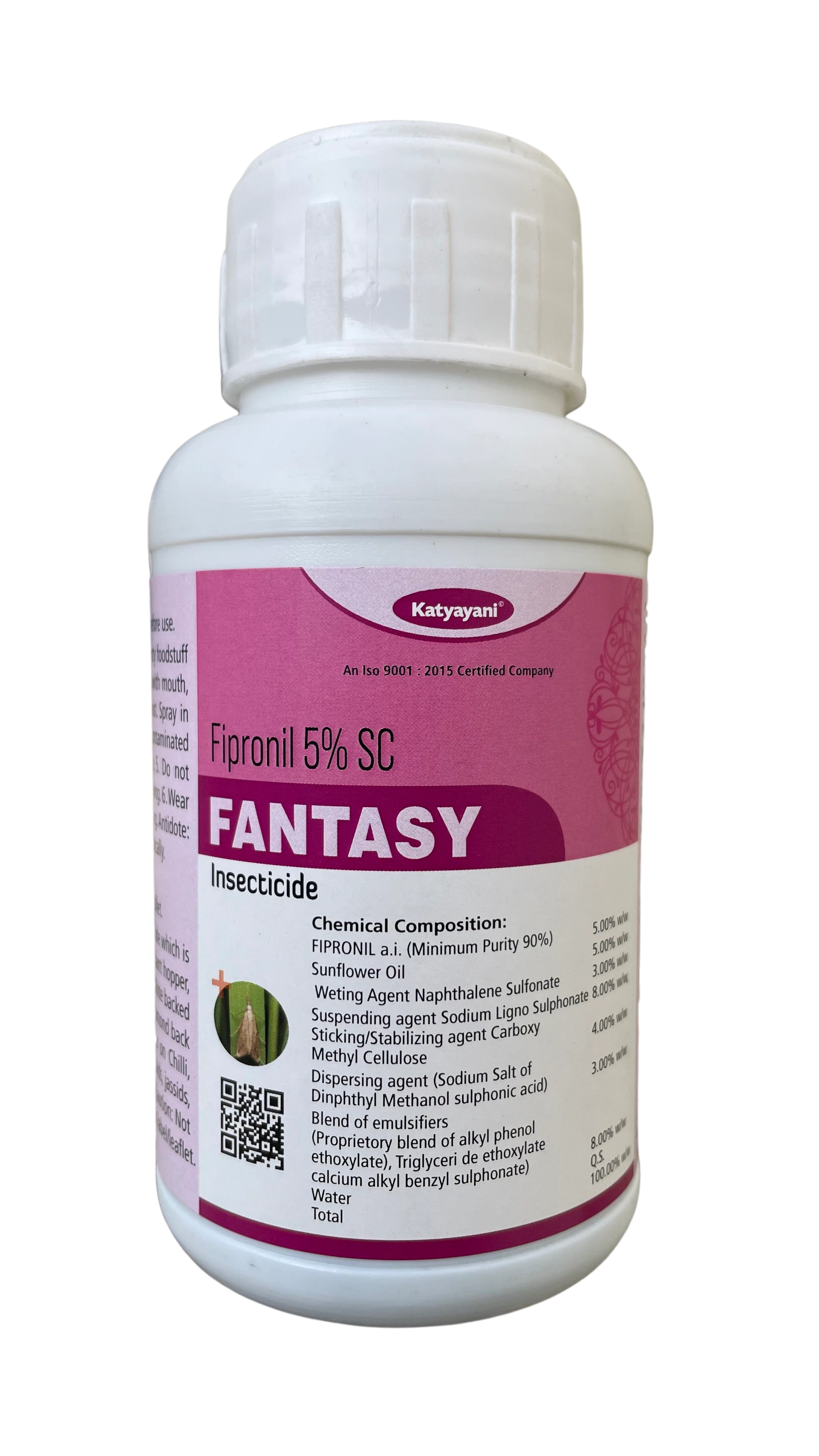 Katyayani fantasy Fipronil 5% SC New Generation Insecticide for All Plants &amp; Home Garden Controls Pests brownrice leaf folder rice gall midge white hopper Broad Spectrum Systemic Pest Control Spray-11376374