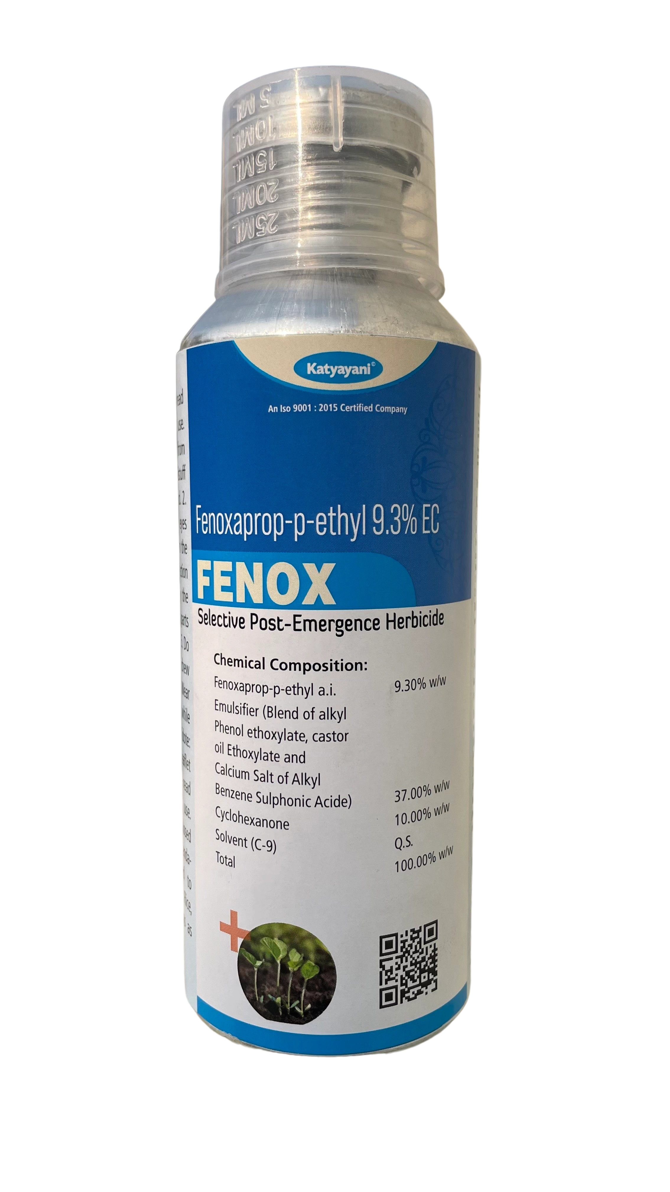 Katyayani FENOXAPROP P ETHYL 9.3 % EC Selective Herbicide for Plants Soybean Cotton Blackgram Rice/Paddy (Transplanted) Onion Low Dose Super Powerful Herbicide with Broad Spectrum Control-11378386