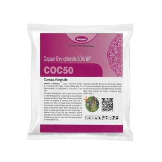 Katyayani Copper Oxychloride 50% WP Broad Spectrum Fungicide Powder For Plants and Home Garden Spray Controls Early And Late Blight Leaf Spot Fruit Rot Blast Canker Downy Mildew in Potato etc.