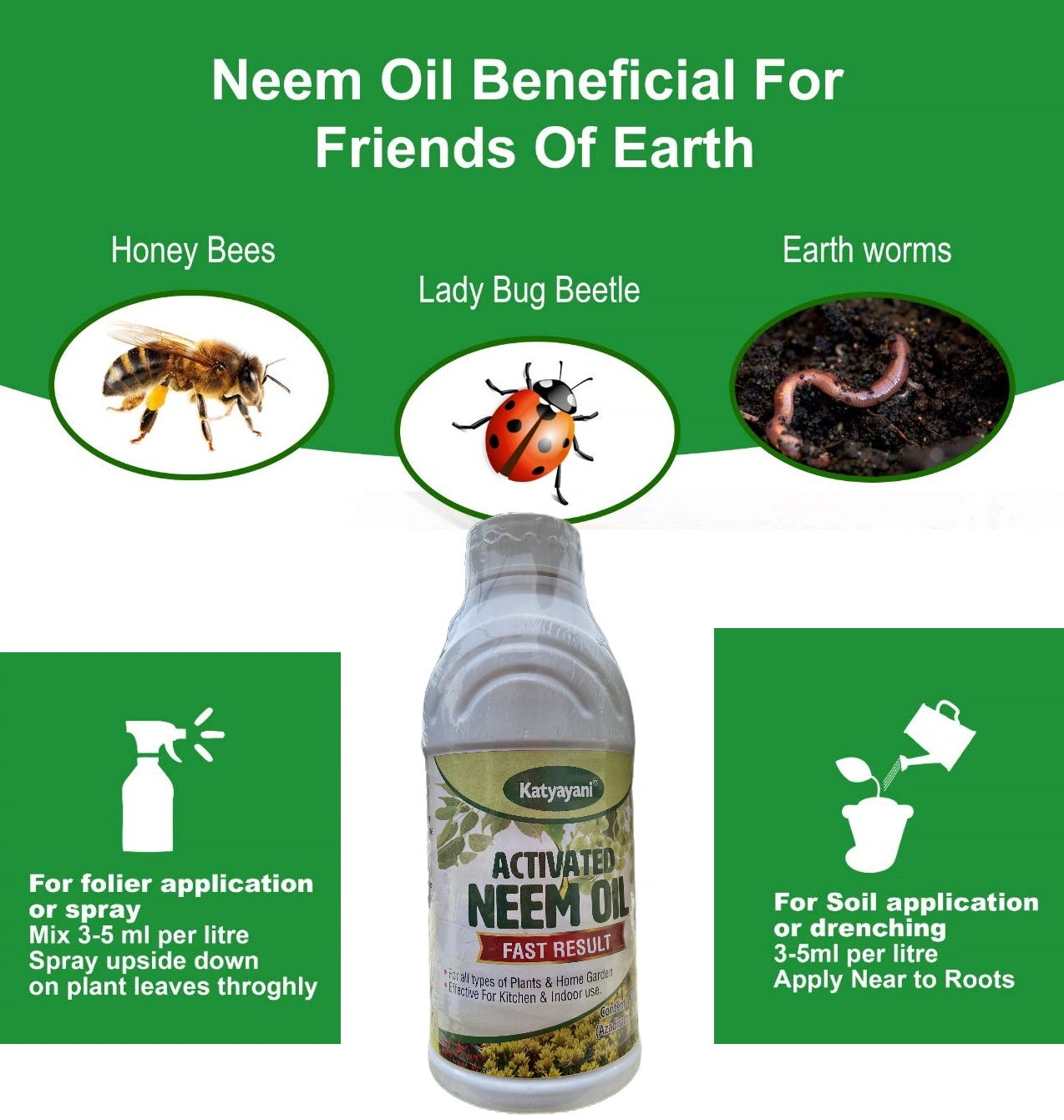 Activated Neem Oil for Plants Garden Kitchen Organic Spray-1