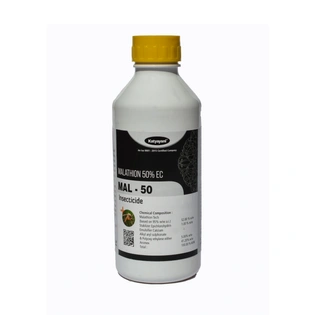 Katyayani MAL-50 Malathion 50% EC public health insecticide / acaricide controls household insects including Flies , mosquitoes , Cockroaches , bedbugs , ants etc For Stored Grain warehouse