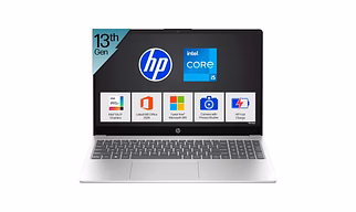 HP 15, 13th Gen Intel Core i5-1335U (16GB DDR4, 512GB SSD) Anti-Glare, Micro-Edge, 15.6''/39.6cm, FHD, Win 11, Office 24, Silver, 1.59kg, fd0467tu, Iris Xe Graphics, FHD Camera, Backlit KB Laptop