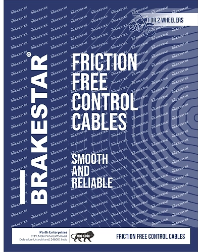 Control Cables for 2 Wheelers (Clutch, Accelerator, Speedometer, brake &amp; chowk cables)-11336022