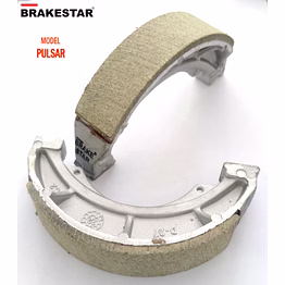 brakestar bajaj pulsar brake shoe