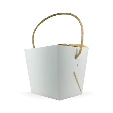 Bucket Box Coated White-BB-CW