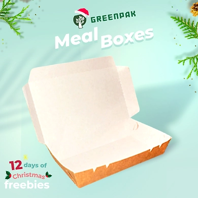 Diner Box Medium Lam Kraft - No Gluing-DBM-LKNG