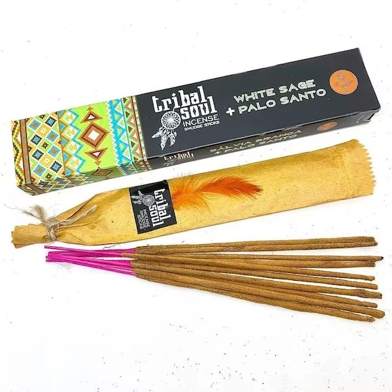 Hari Darshan Tribal Soul White Sage + Palo Santo Masala Agarbatti-3