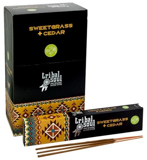 Hari Darshan Tribal Soul Sweetgrass + Cedar Masala Agarbatti-3