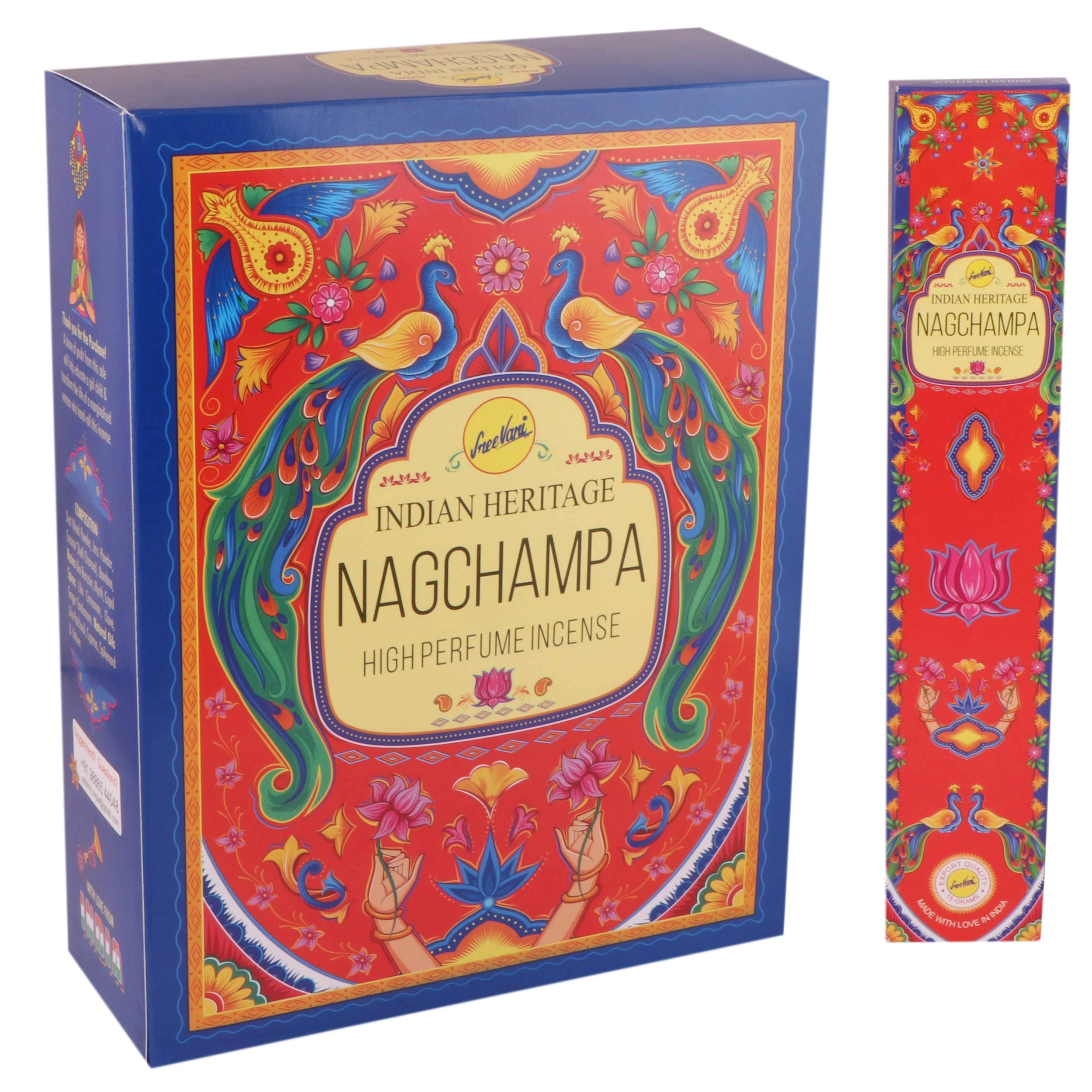 Sreevani Indian Heritage Nag Champa High Perfume Incense Agarbatti-12320982