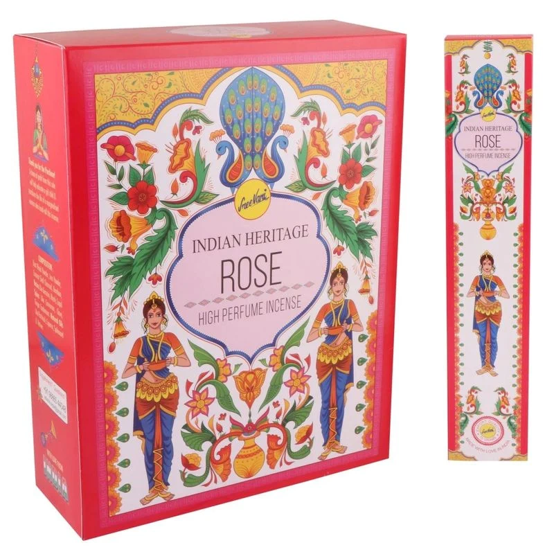 Sreevani Indian Heritage Rose High Perfume Incense Agarbatti-12320988