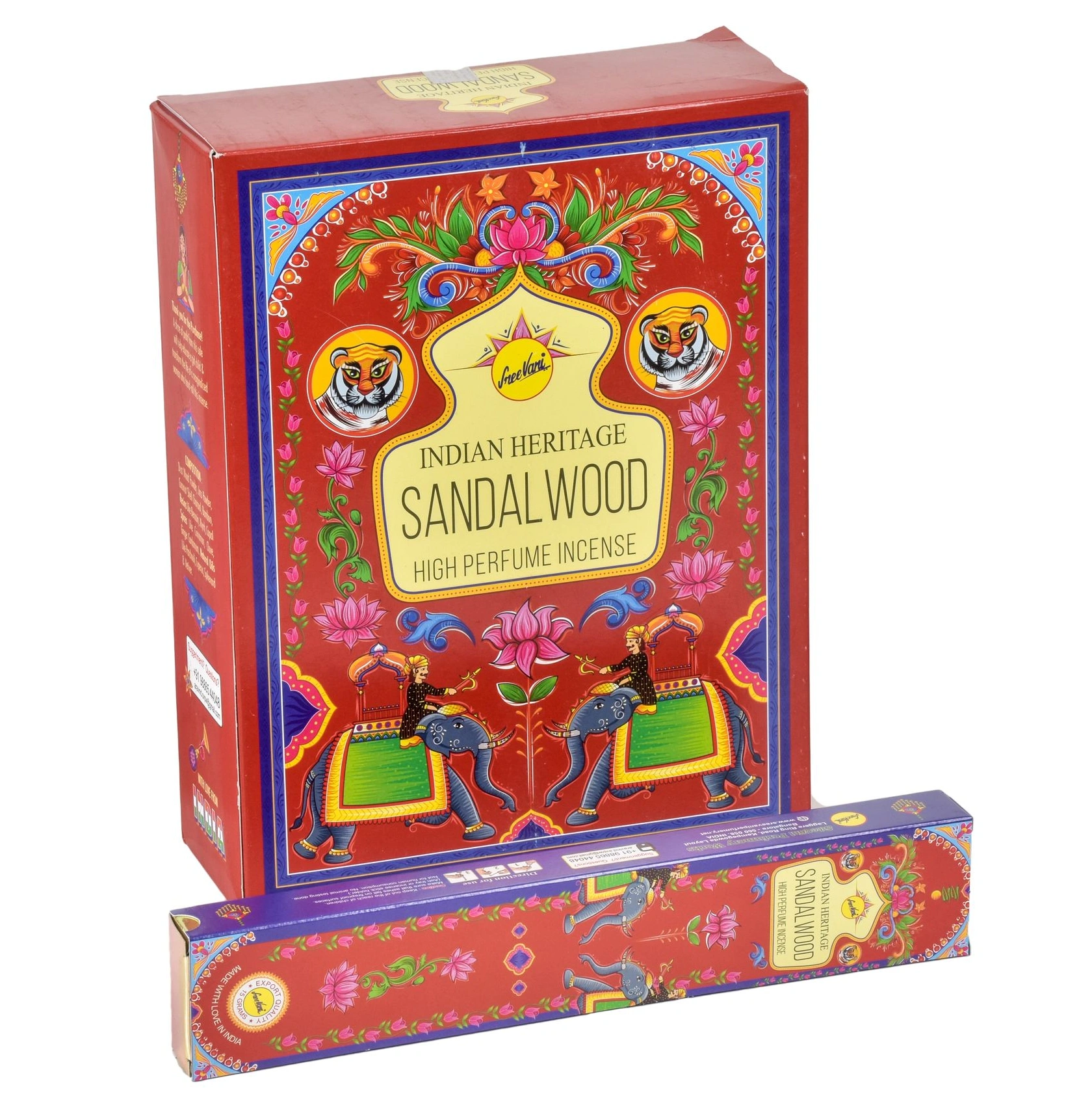 Sreevani Indian Heritage Sandalwood High Perfume Incense Agarbatti-3