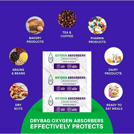 Drybag 1000cc Oxygen Absorbers/ Moisture Absorbers/ Desiccants-1000cc-1