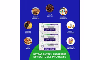 DRY BAG 200cc Oxygen Absorbers/ Moisture Absorbers / Desiccants(packs of 100)
