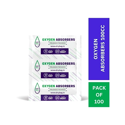 DRY BAG 100cc Oxygen Absorbers/ Moisture Absorbers / Desiccants (packs of 100)-100cc-1