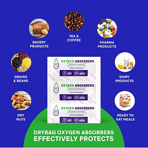 Drybag 2000cc Oxygen Absorber/ Moisture Absorber/ Desiccants