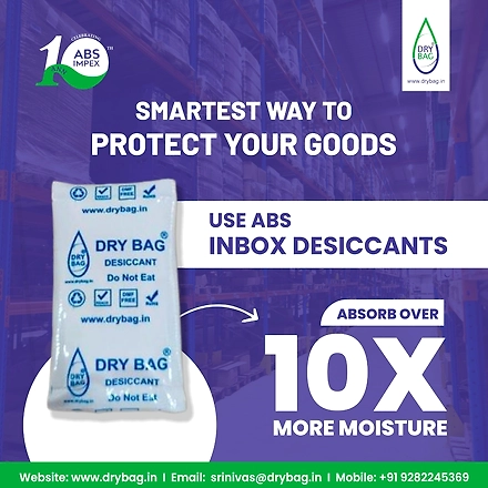 DRY BAG Inbox Desiccant 1Gram,Clay Based pouches and Dehumidifiers, Moisture Absorber, Eco Friendly (Pack of 250pcs)-3