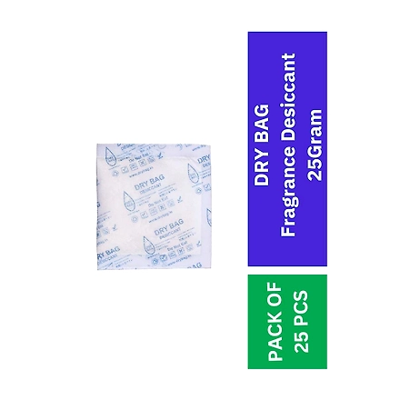 DRY BAG Fragrance Desiccant 25Gram,Moisture Absorber / Desiccant / Dehumidifier + Releases Fragrance + Mosquito Repellant + Insect Repellent (Pack of 25pcs)-25 Gram-2